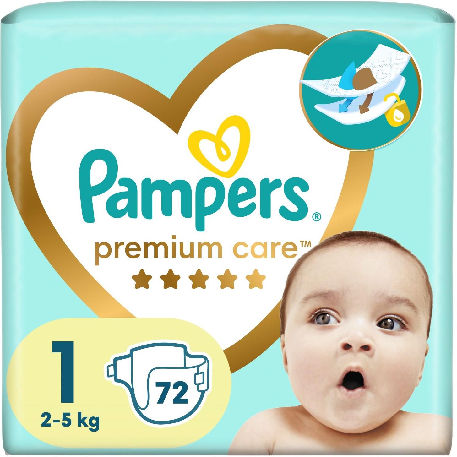 pampers new baby dry 1 cena