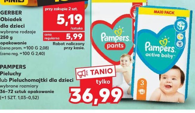 pieluchomajtki pampers zalety