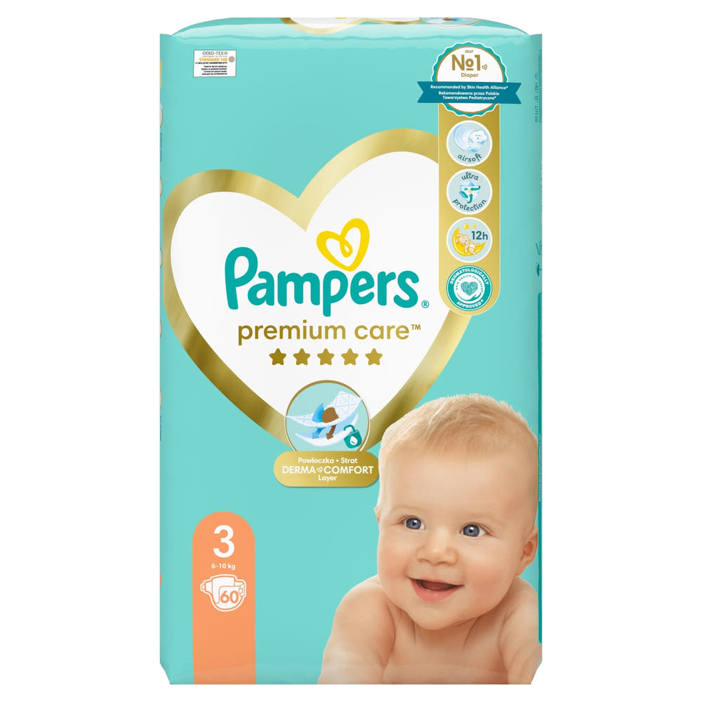 tort z pieluszek pampers premium care