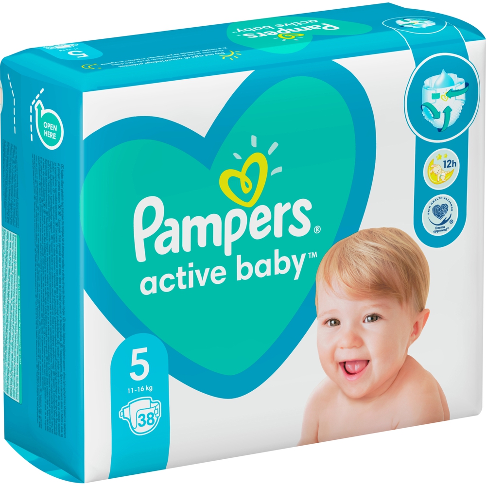 pampers pieluchy active baby 3 midi 174 sztuk