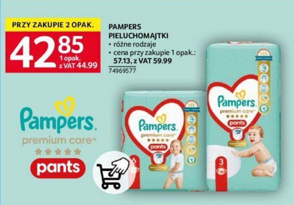 pampers active baby 3 108 sztuk