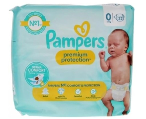 pampers new baby-dry pieluchy 1 newborn 2-5 kg 43 szt