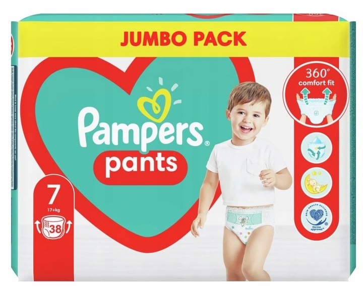 pieluchomajtki pampers