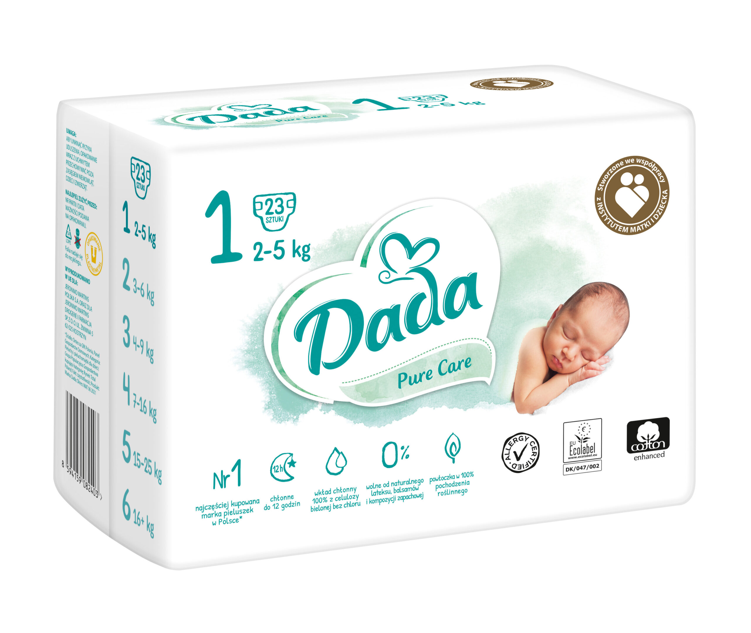 pampers premium care rozmiar 1 newborn