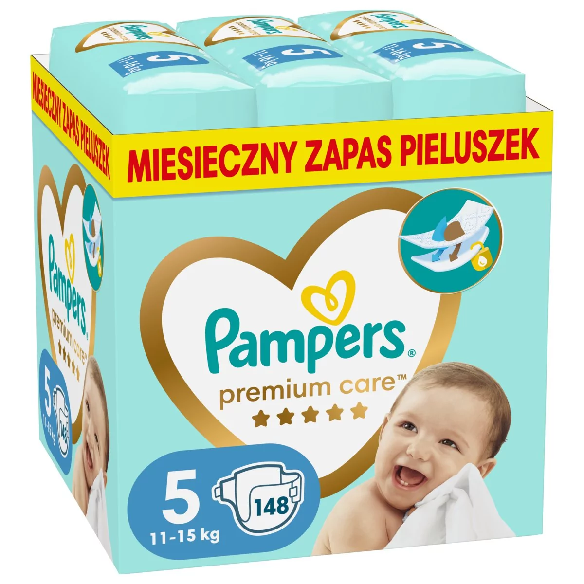 pieluchy pampers premium care 4