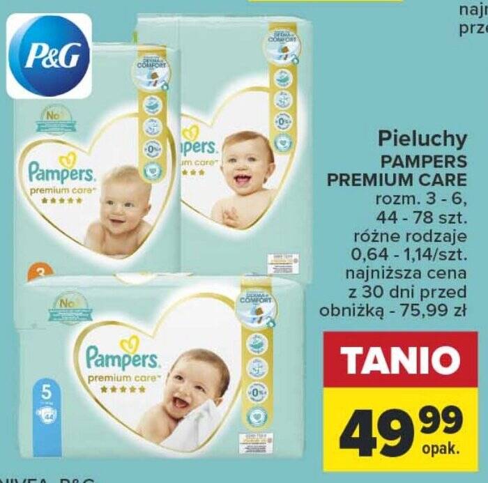 chusteczki pampers sensitive kaufland