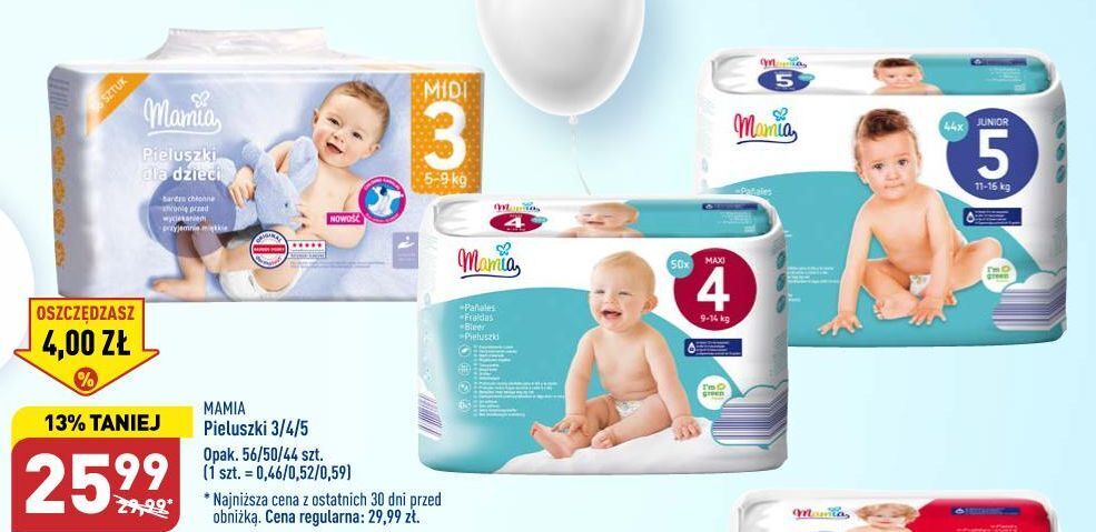 pampers active baby dry pieluchomajtki 4 13 szt cena