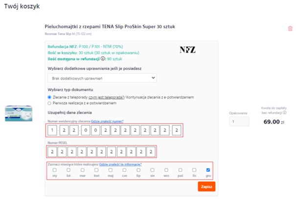 pieluchomajtki super seni dla dzieci