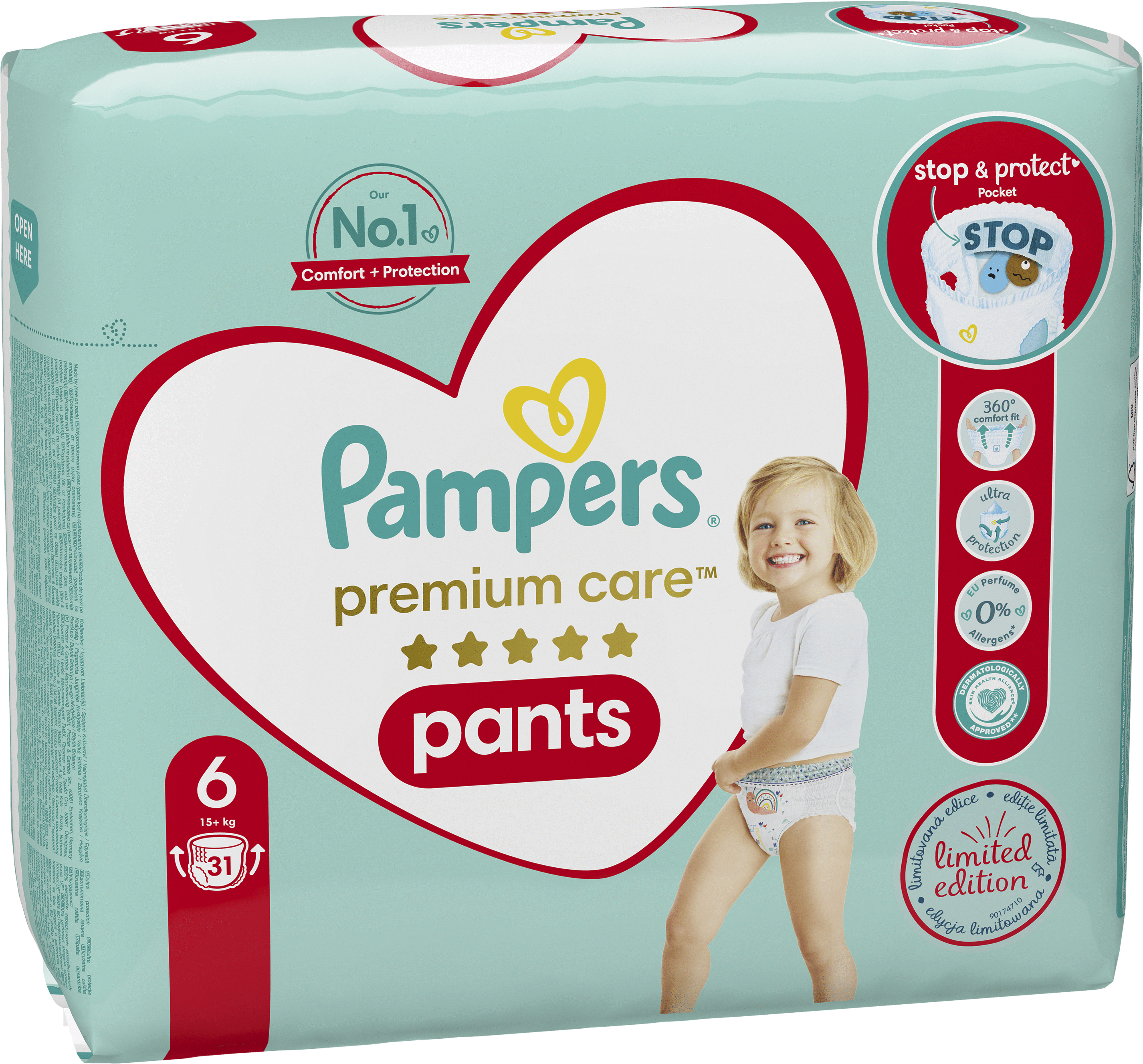 pieluchy pampers care 2 mini