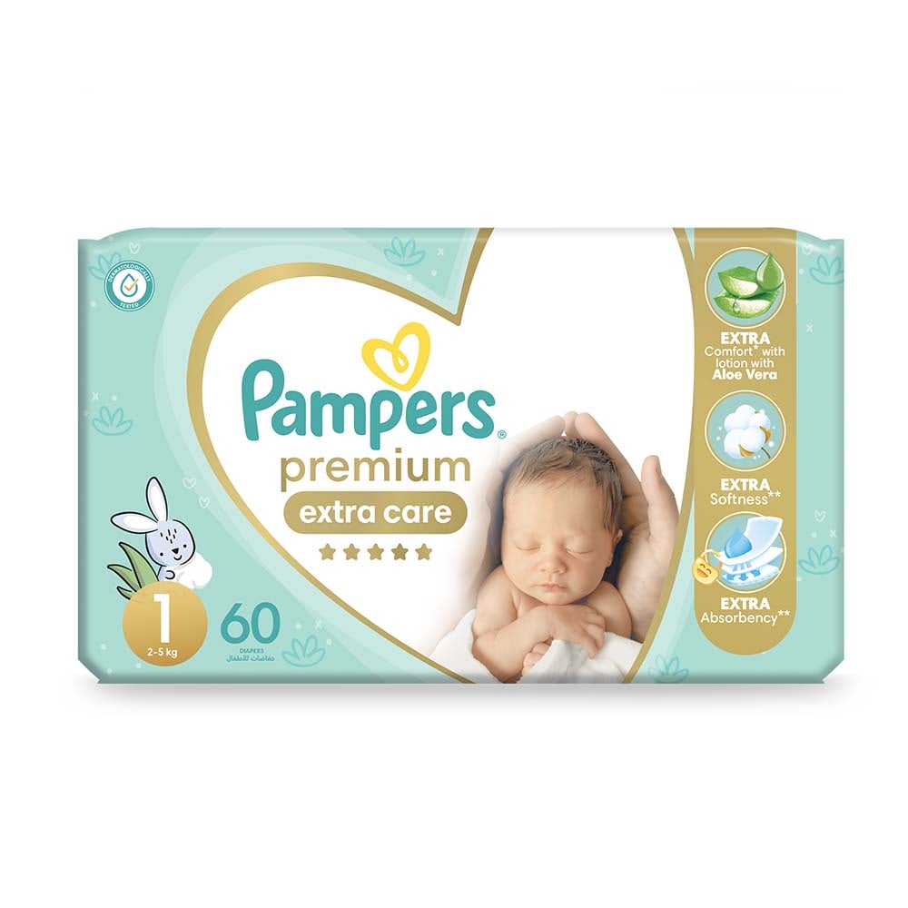 pampers premium care 1 pieluchy 88 szt ceneo