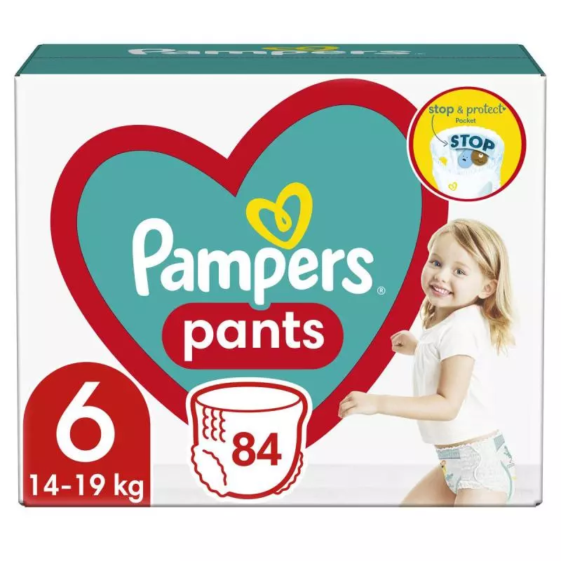 biedronka pieluchomajtki pampers mega