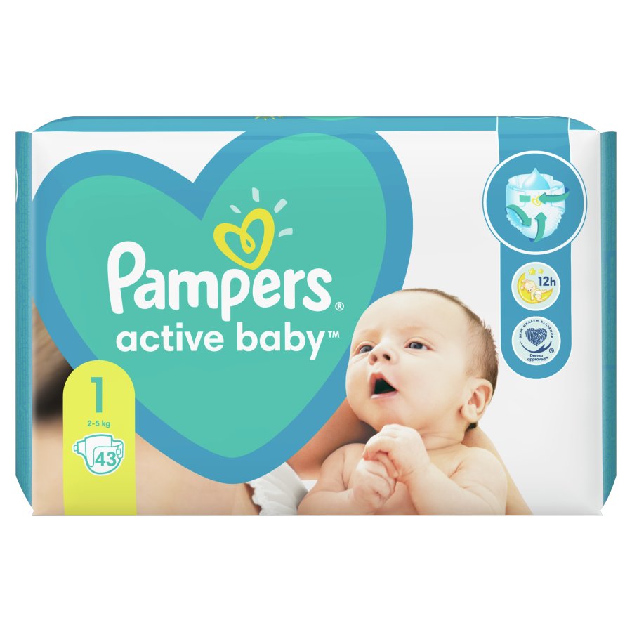 pampers 228 sztuk