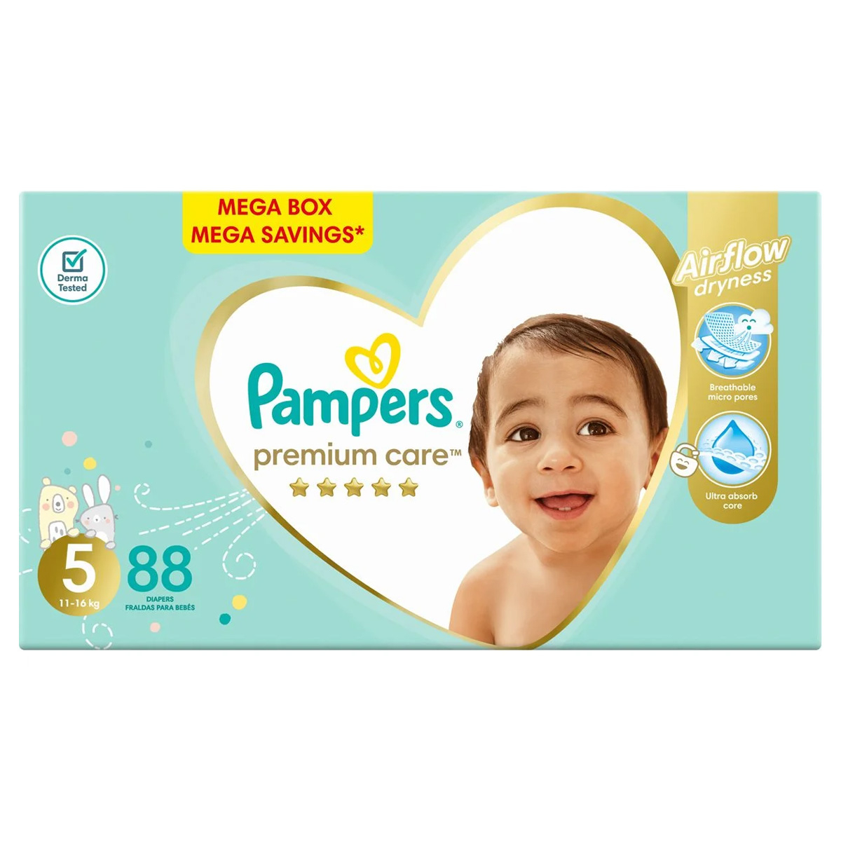 pampers premium 4 52 szt