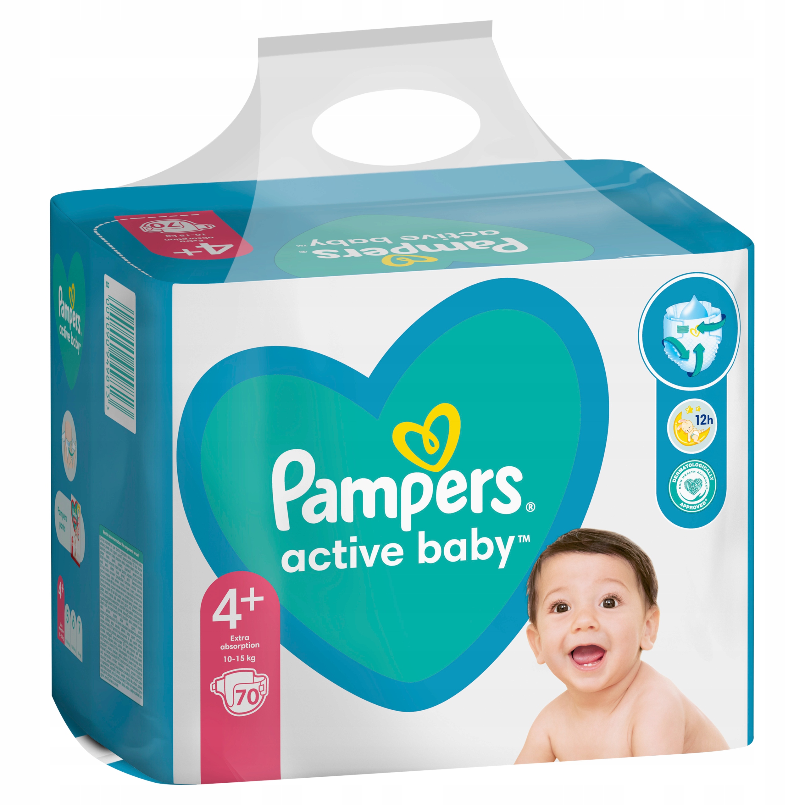 pieluchomajtki 4 pampers