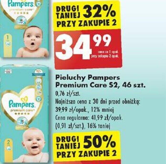 pampers premium care rozmiar 2 mini