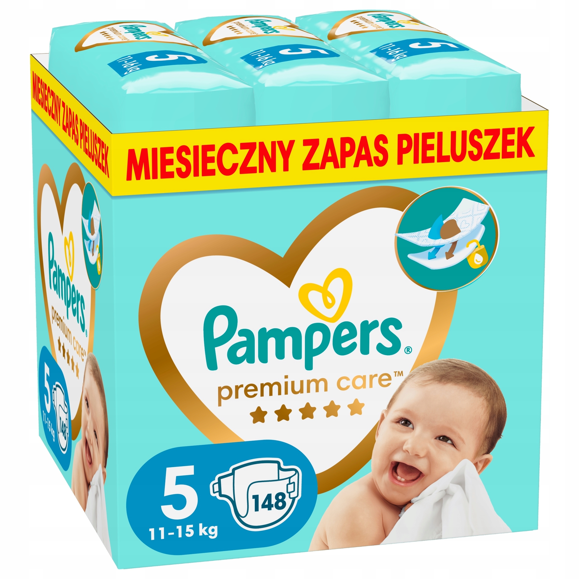 pampers 100 sztuk cena