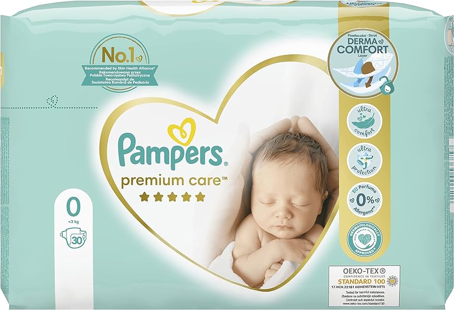 pampers zielone a pomarańczowe