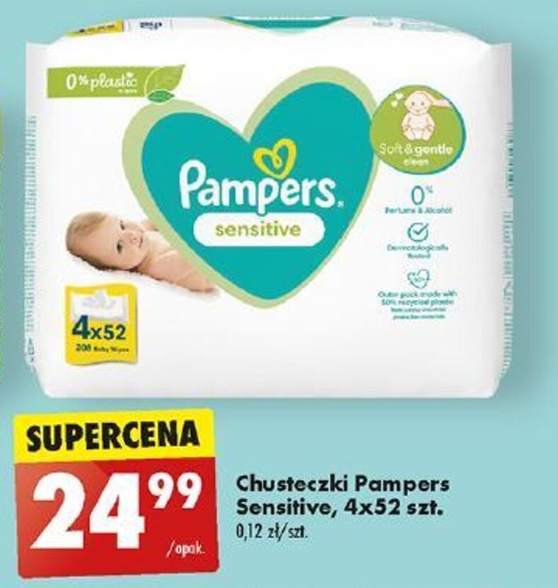 pampers pieluchy przedziały