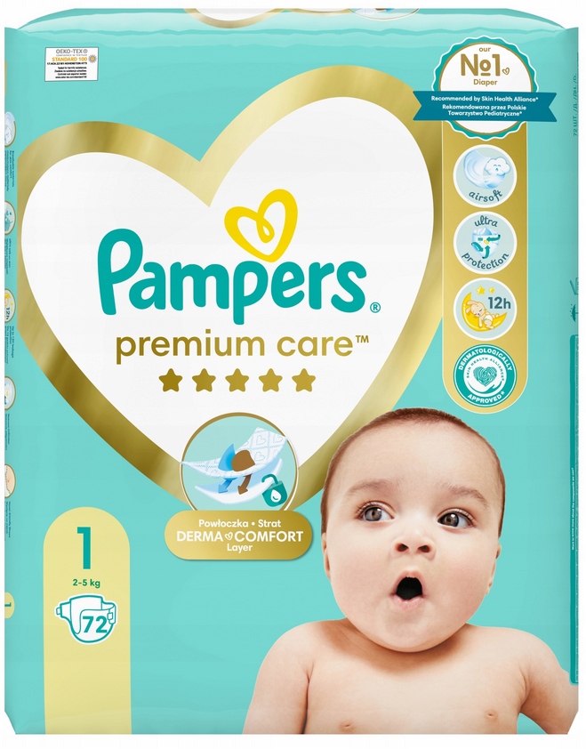 pampers active baby wskaźnik wilgotności