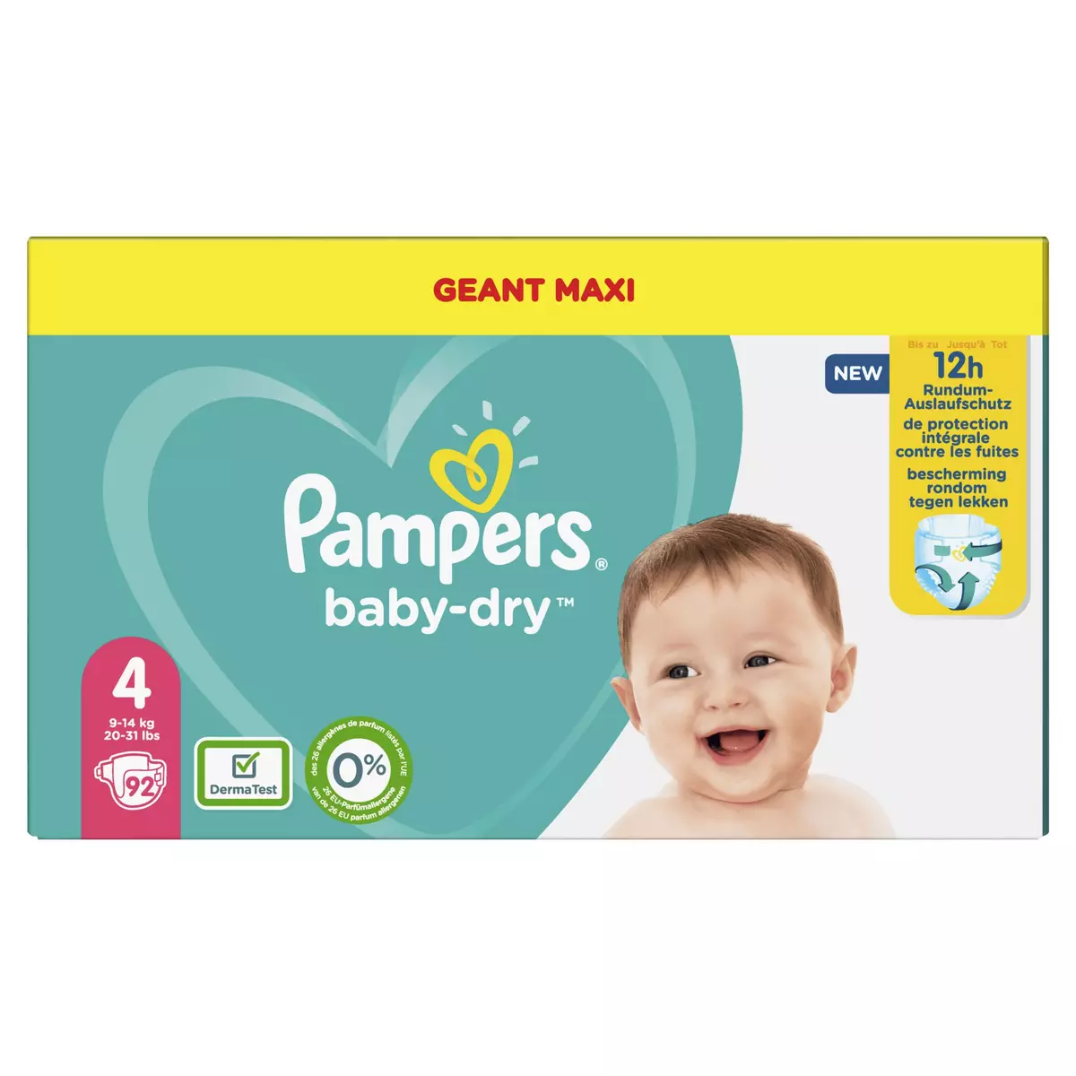 pampers new baby pieluchy 1 newborn 43 szt