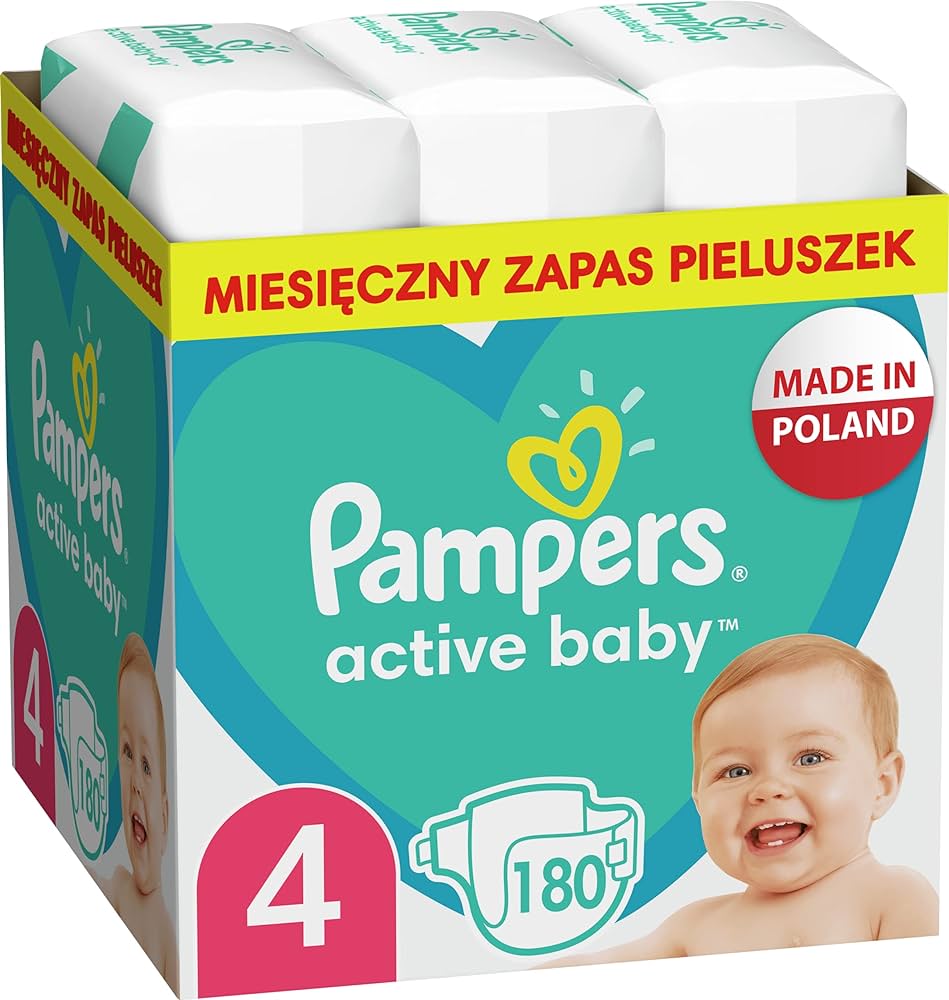 pampers activ baby 2 cena