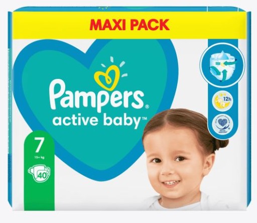 pampers zielony