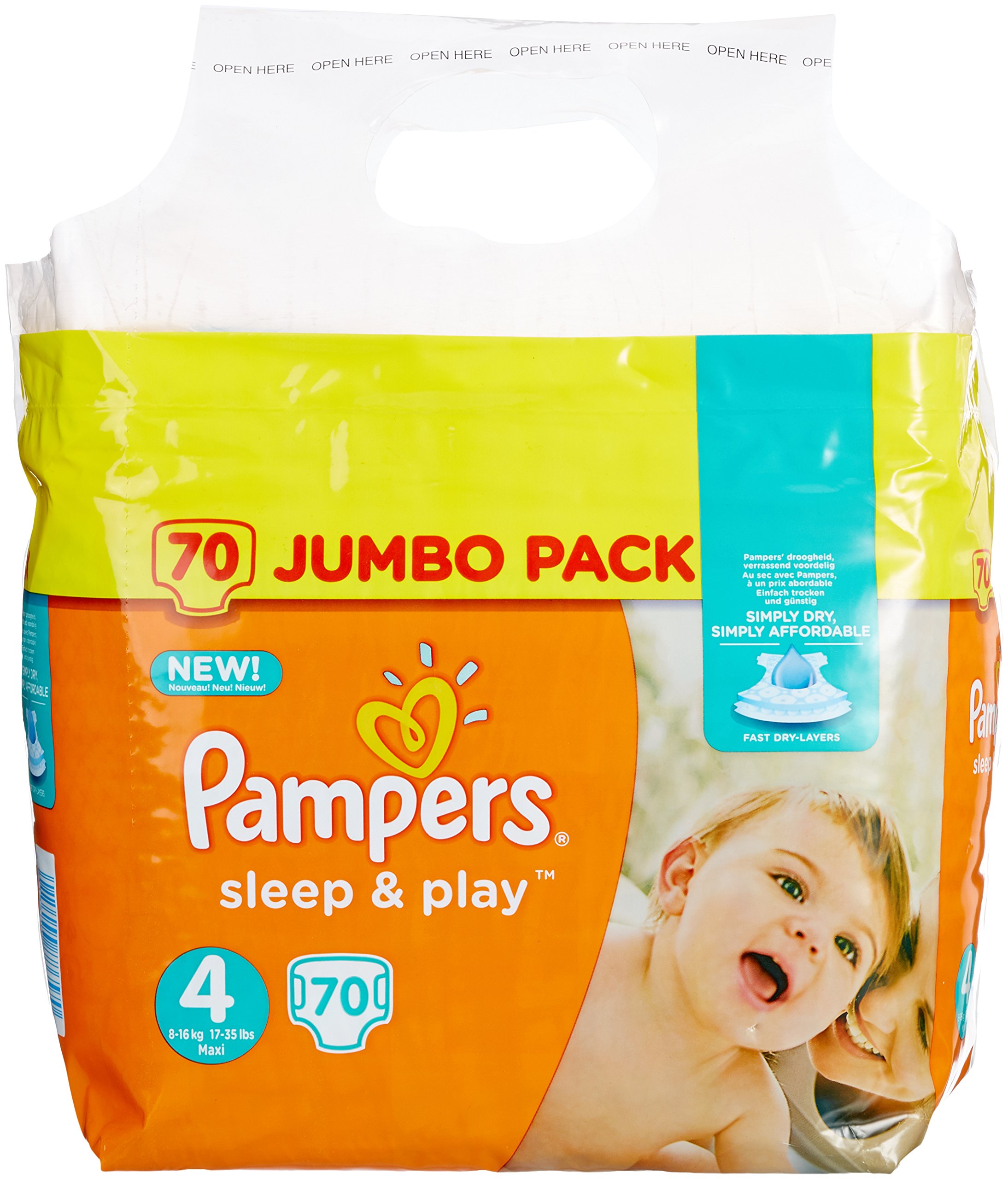 pampers premium care z wskaźnikiem wilgotności 22 szt