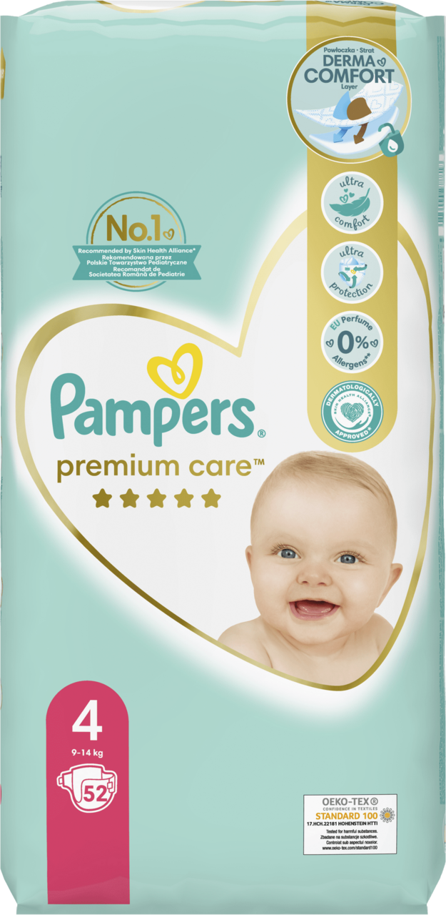 pampers premium care niemowle