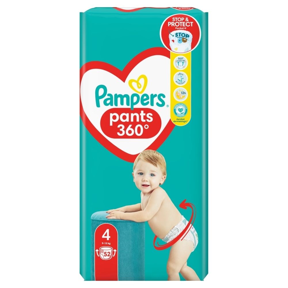 girls and baby pampers