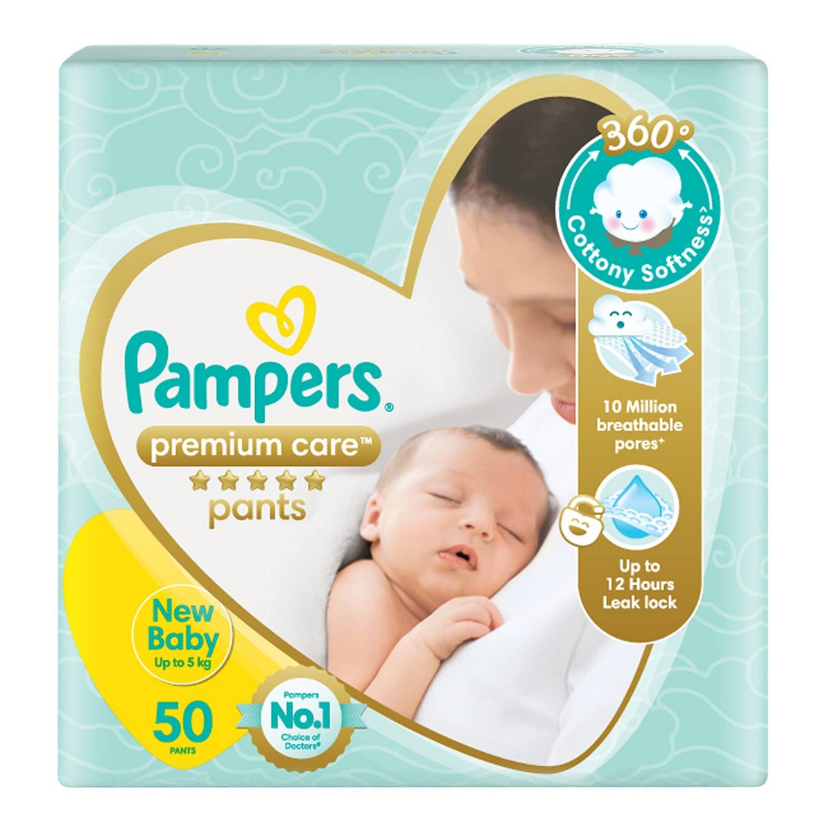 pampers premium care pieluchy 4 maxi 9-14kg 52szt