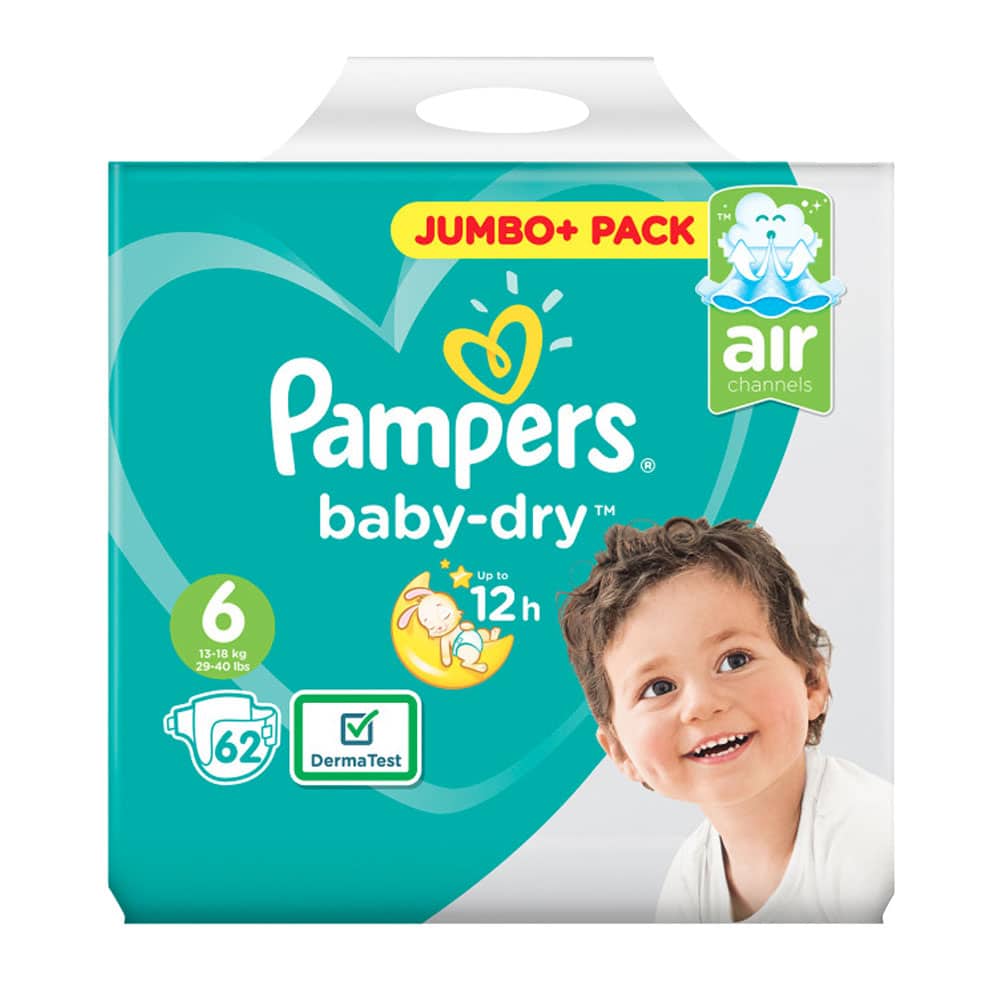 pampers plastic wet wipe box