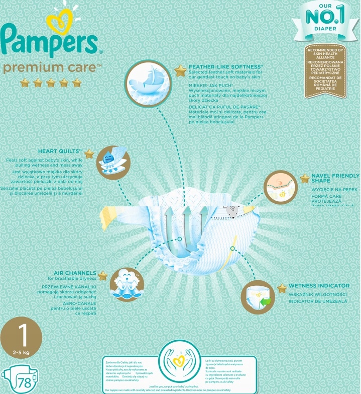 pampers premium care pieluchy 2 superpahrm