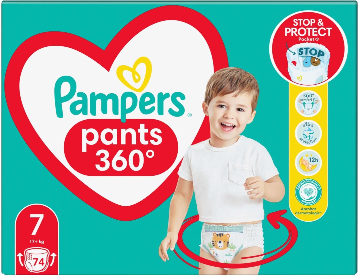 pampers 6 od ilu lat