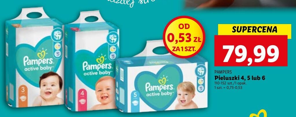 pampers sztuka