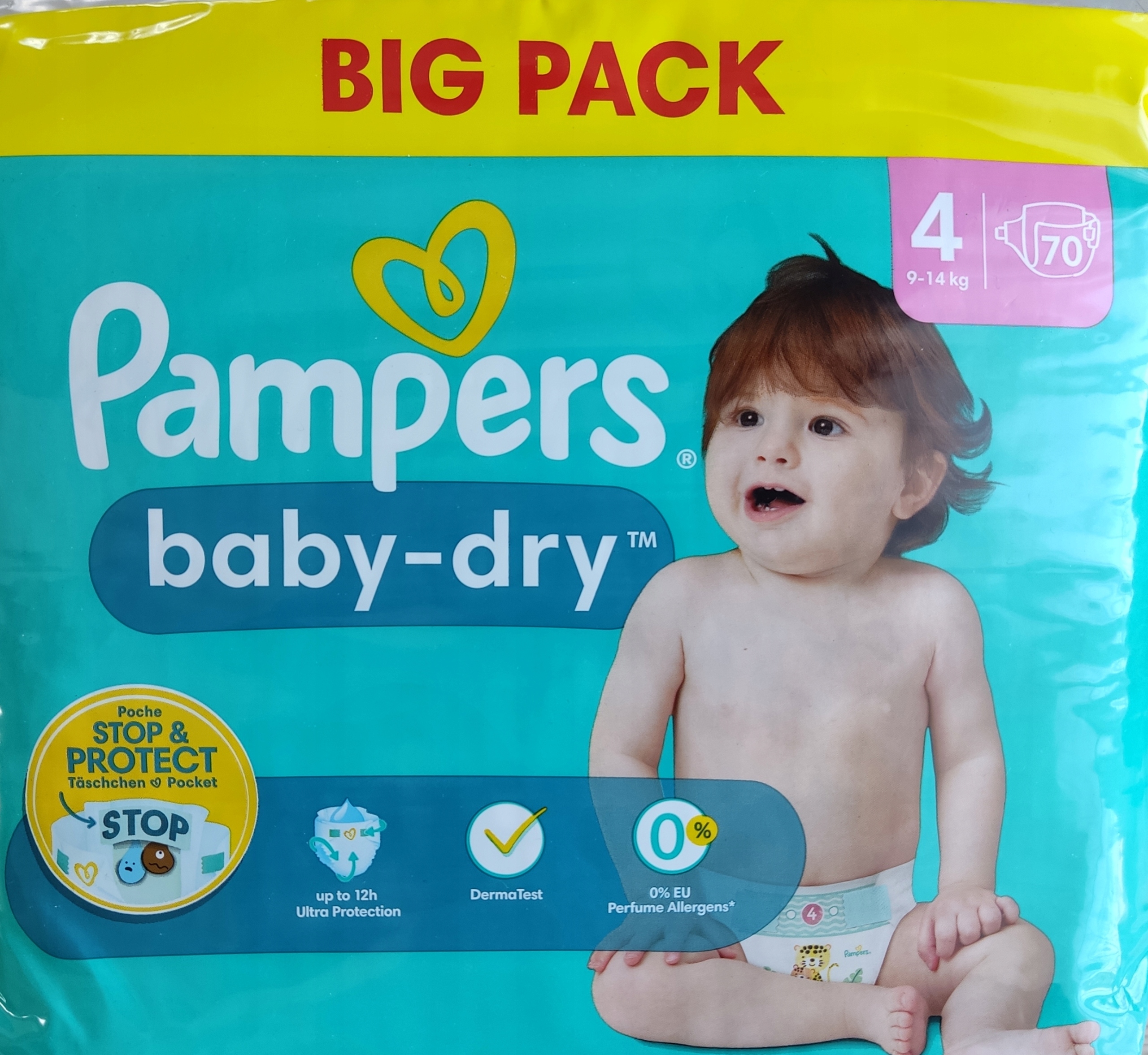 paleta pieluch pampers