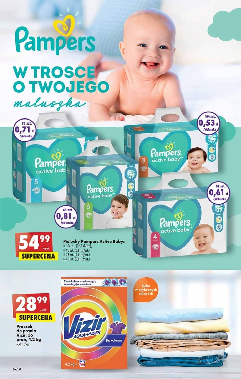 bezpłatne próbki dla niemowląt pampers