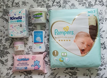 chusteczki pampers pure sroka