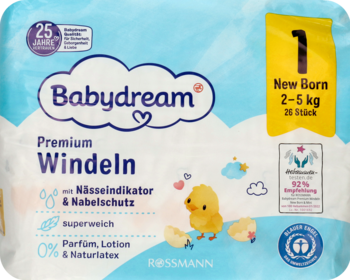 pampers babyvdry 1 box