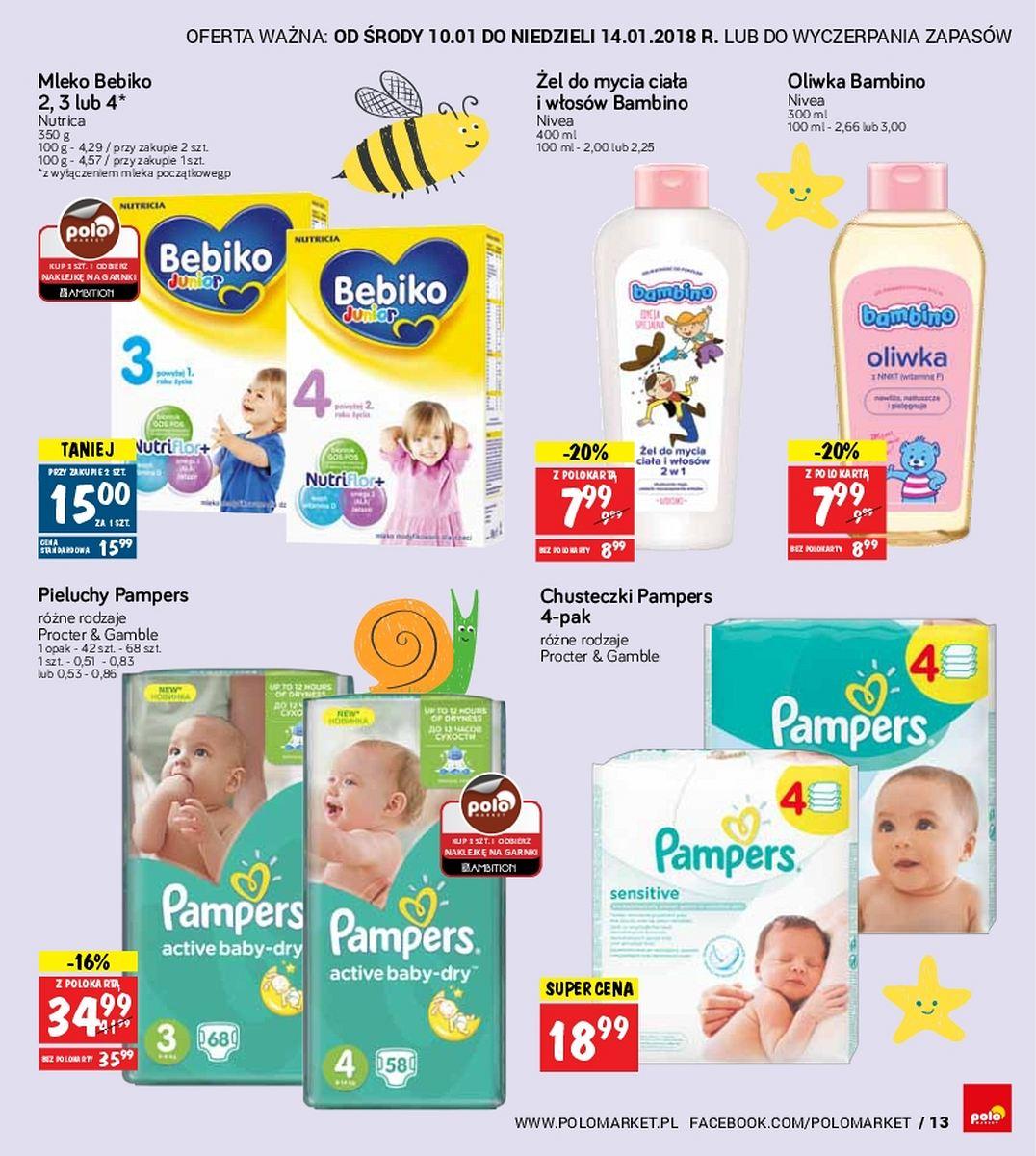 pampers new baby dry pępek