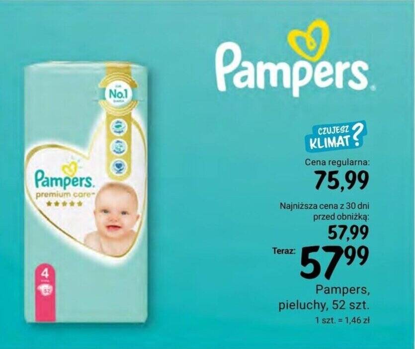 zabraniecka pieluchy pampers