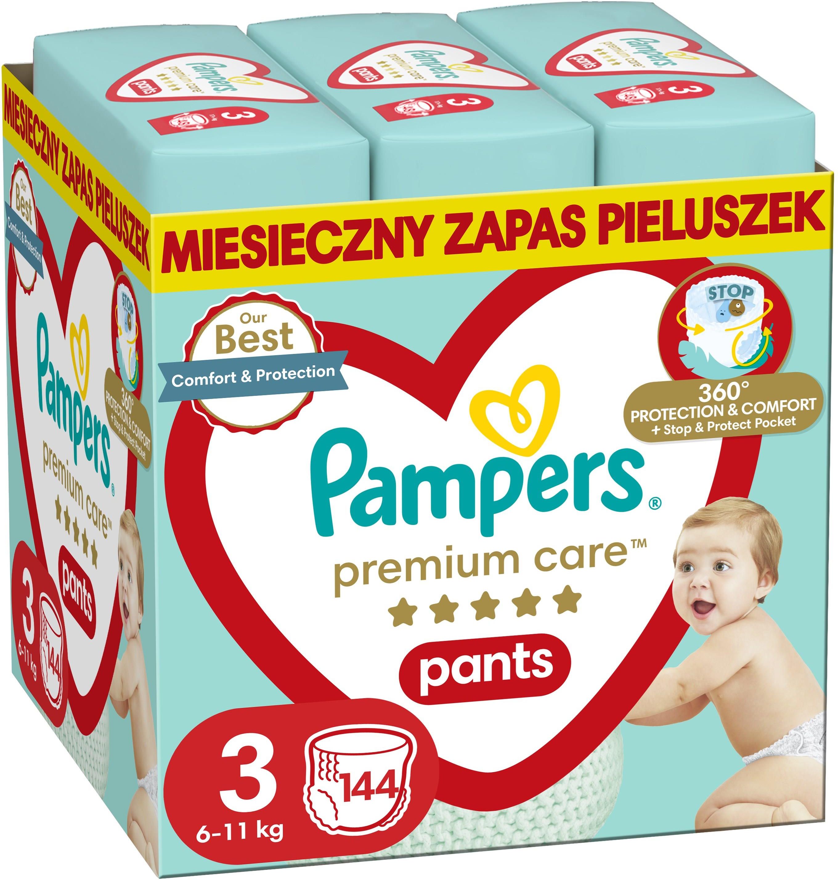 pieluchomajtki pampers od jakiego rozmiaru