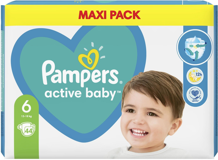 pampers pieluchy 4 52 sztuk