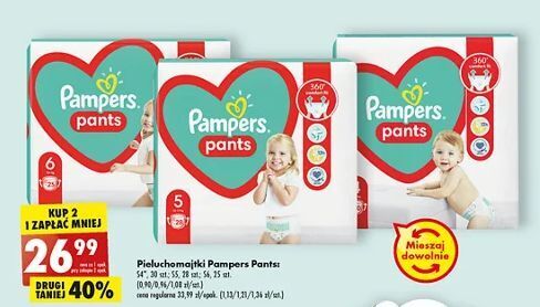 pieluchy pampers najwieksze