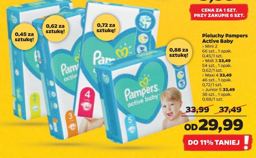 kiedy promocja pampers pants w rossmann