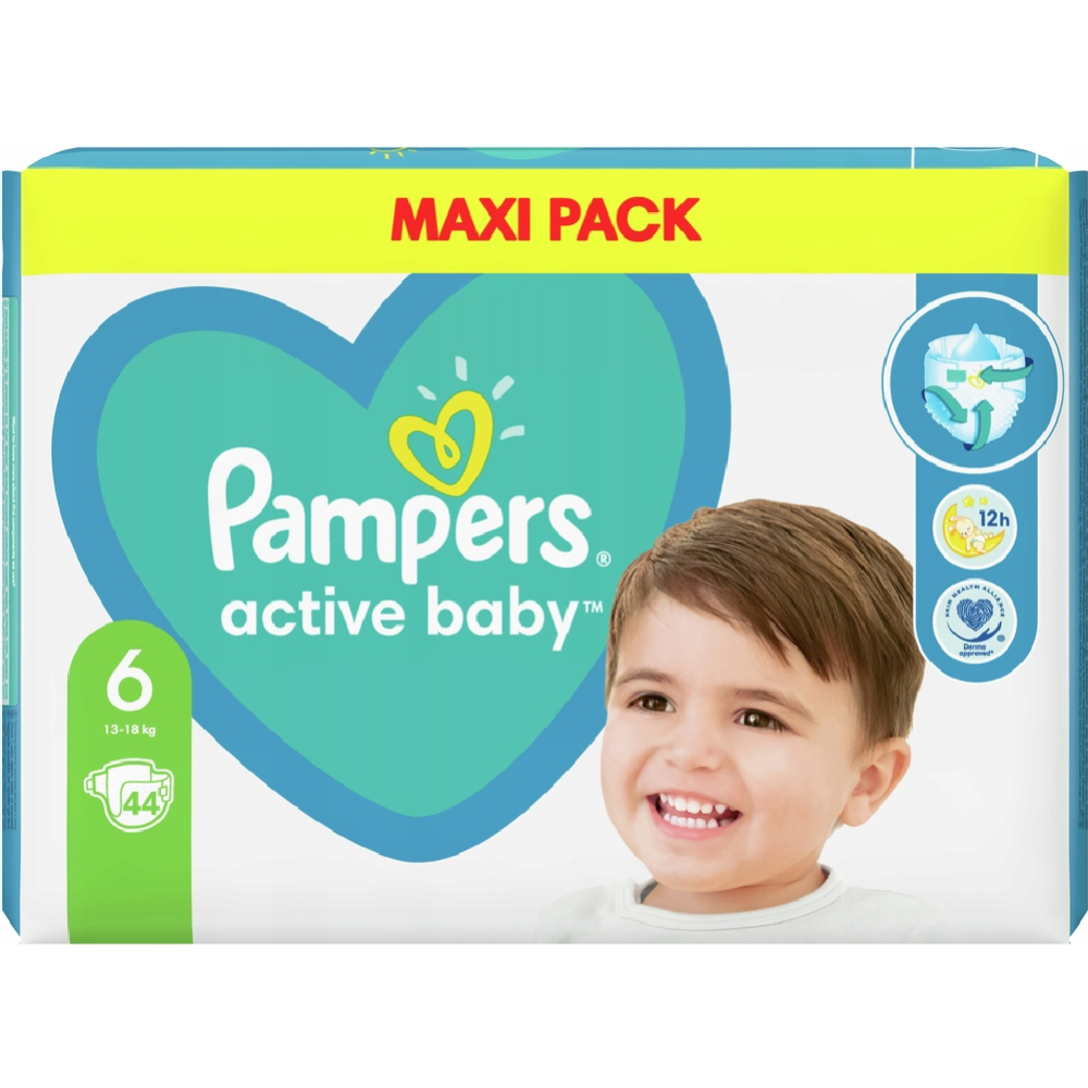 pampers active baby 3 124