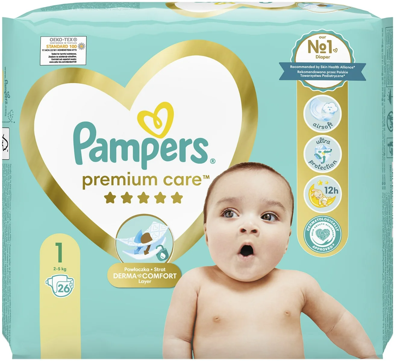 pampers premium care czy jest data ważności