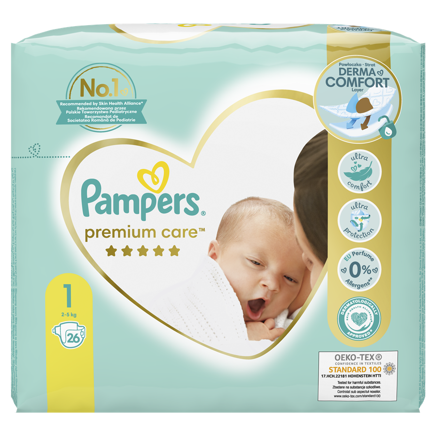 sroka o pampers premium care