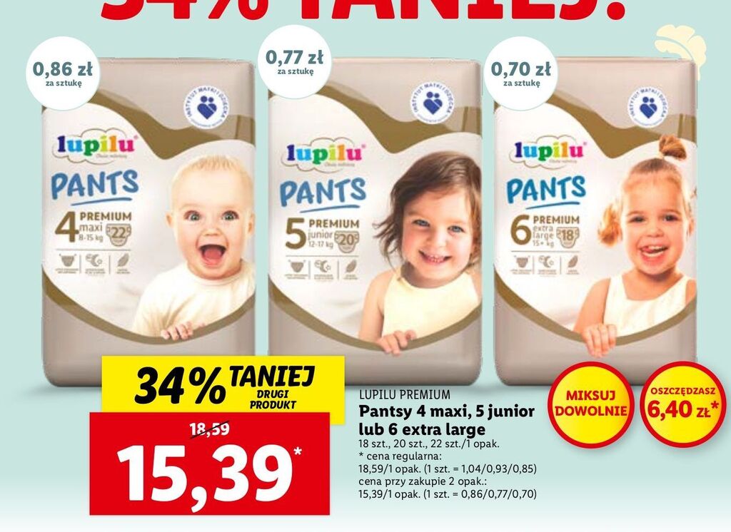 pampers 6 miesieczny zapas