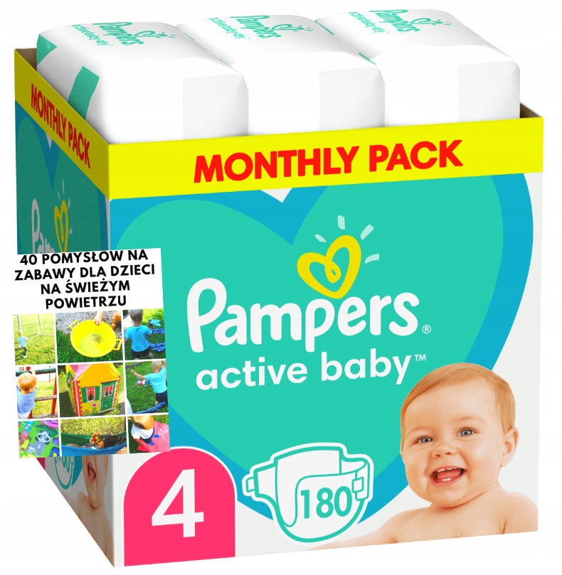 pampers active baby z aloesem