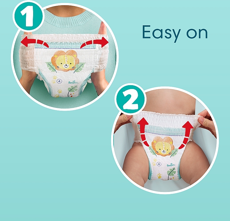 pampers 104 sztuki